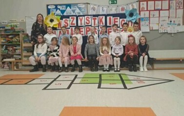 Dzień Babci i Dziadka w klasie 1c