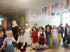 Bal karnawałowy klas I-III 