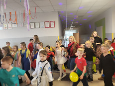 Bal karnawałowy klas I-III 