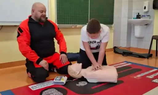 Zdjęcie do Spotkanie z ratownikiem medycznym