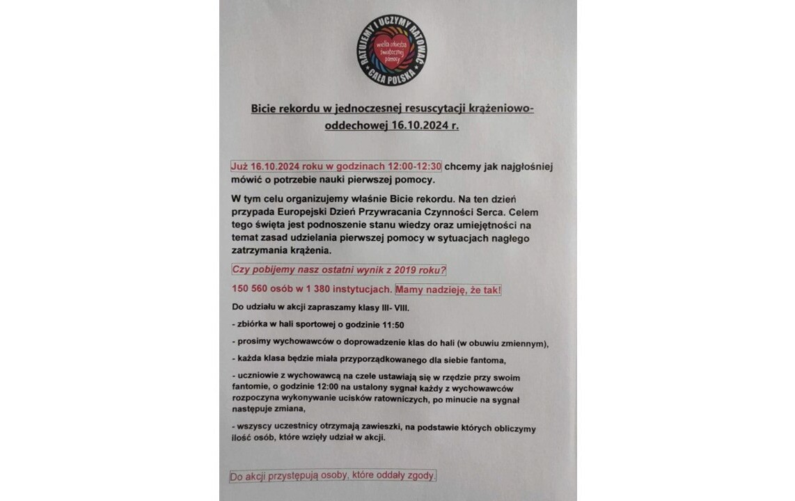 Zdjęcie do Ratujemy i uczymy ratować